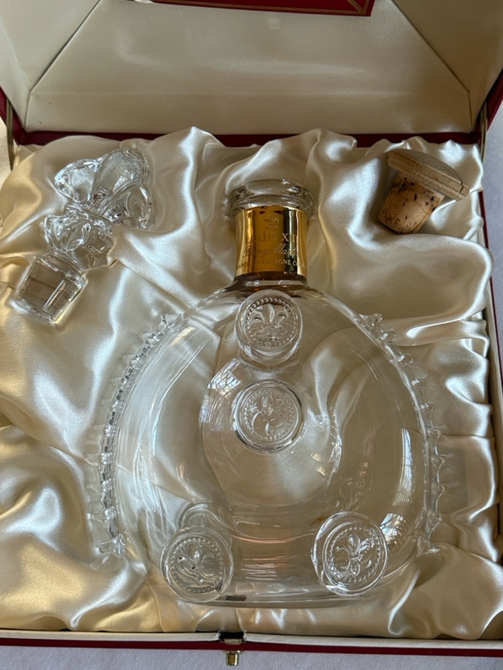 Baccarat Louis XIII de Remy Martin Cognac Crystal Decanter 750ml with Coffret